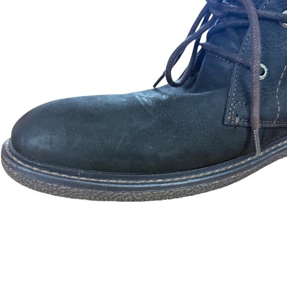 Lucky Brand Dark Brown Leather Suede Lace Up Chukka Ankle Boots Mens sz 12 M main image 14
